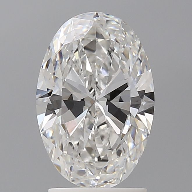 2.07 ct. oval Lab Grown Diamond front image