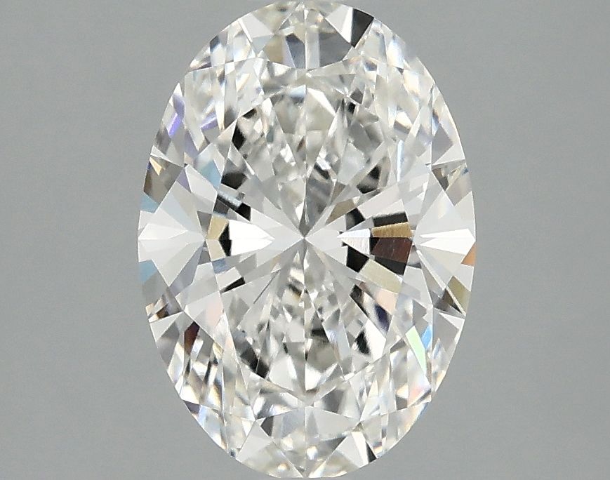 2.02 ct. oval Lab Grown Diamond front image