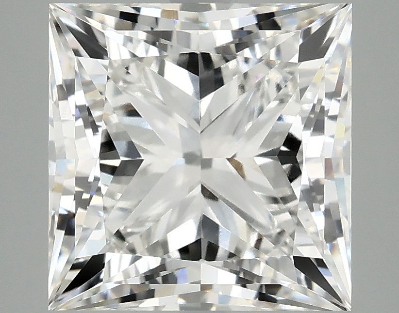 5.09 ct. princess Lab Grown Diamond front image