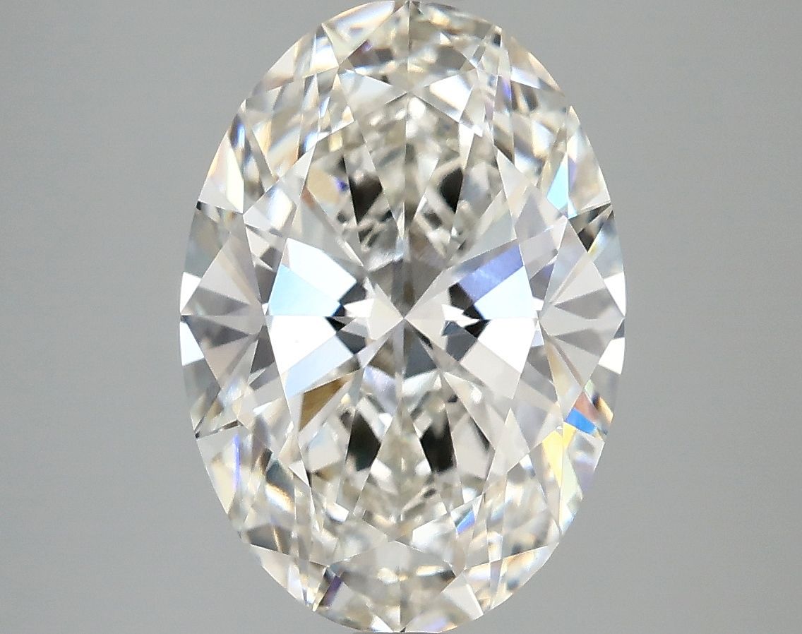 4.10 ct. oval Lab Grown Diamond front image