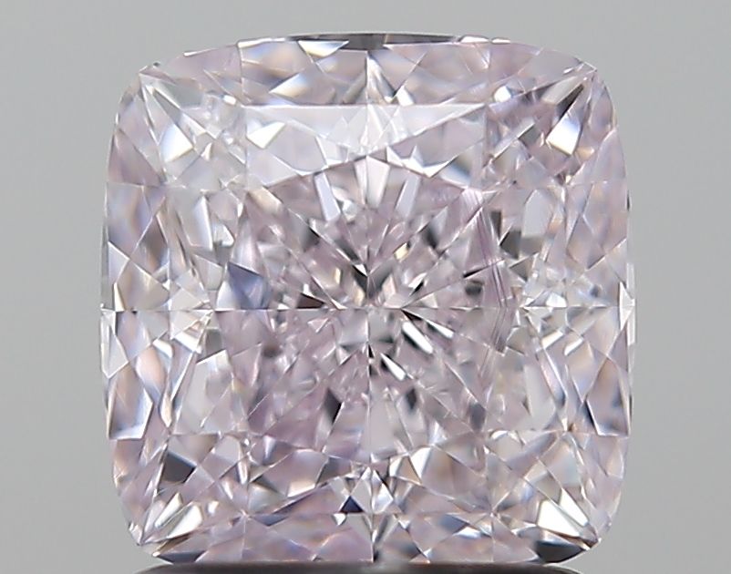 1.77 Carat Cushion modified Diamond Fancy Light Purplish Pink VVS2