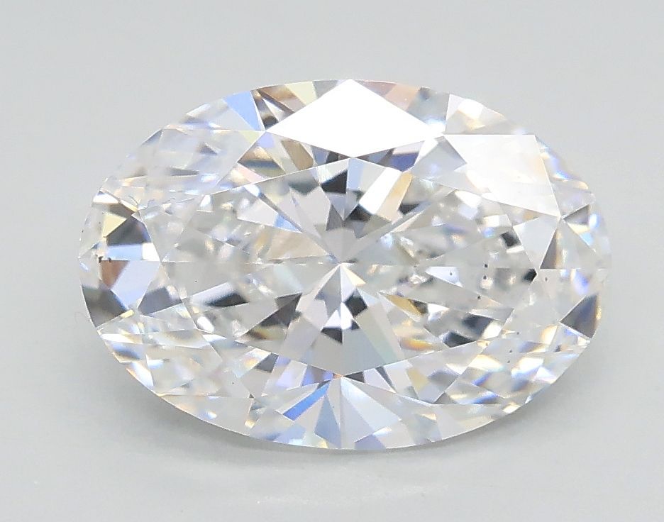 2.01 ct. oval Lab Grown Diamond front image