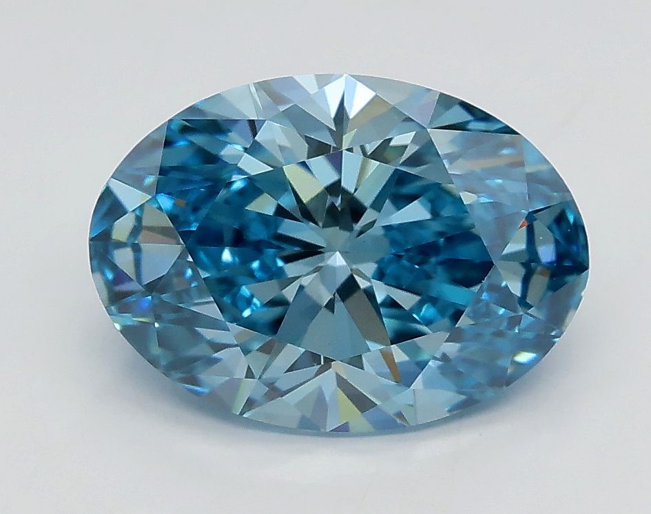 2.01 ct. oval Lab Grown Diamond front image