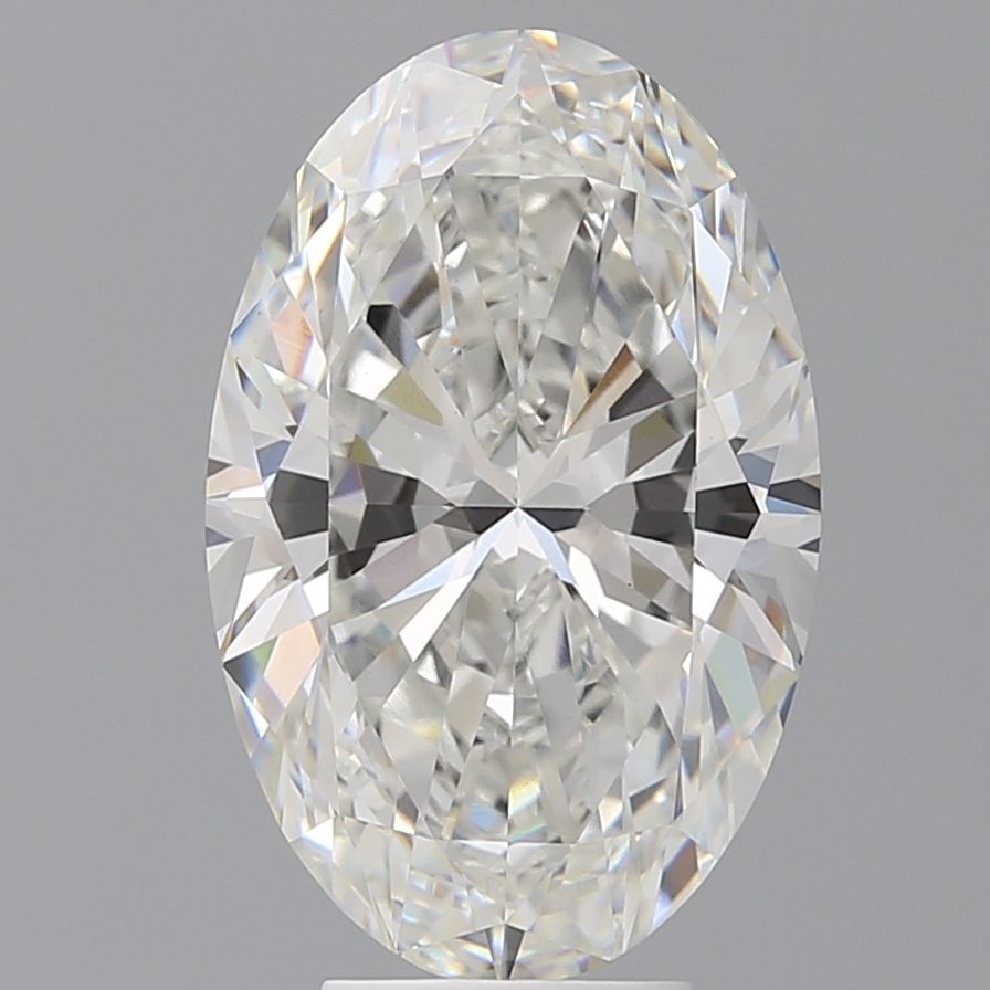 6.09 ct. oval Lab Grown Diamond front image