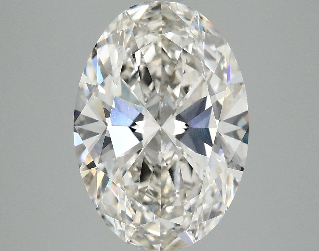 3.95 ct. oval Lab Grown Diamond front image