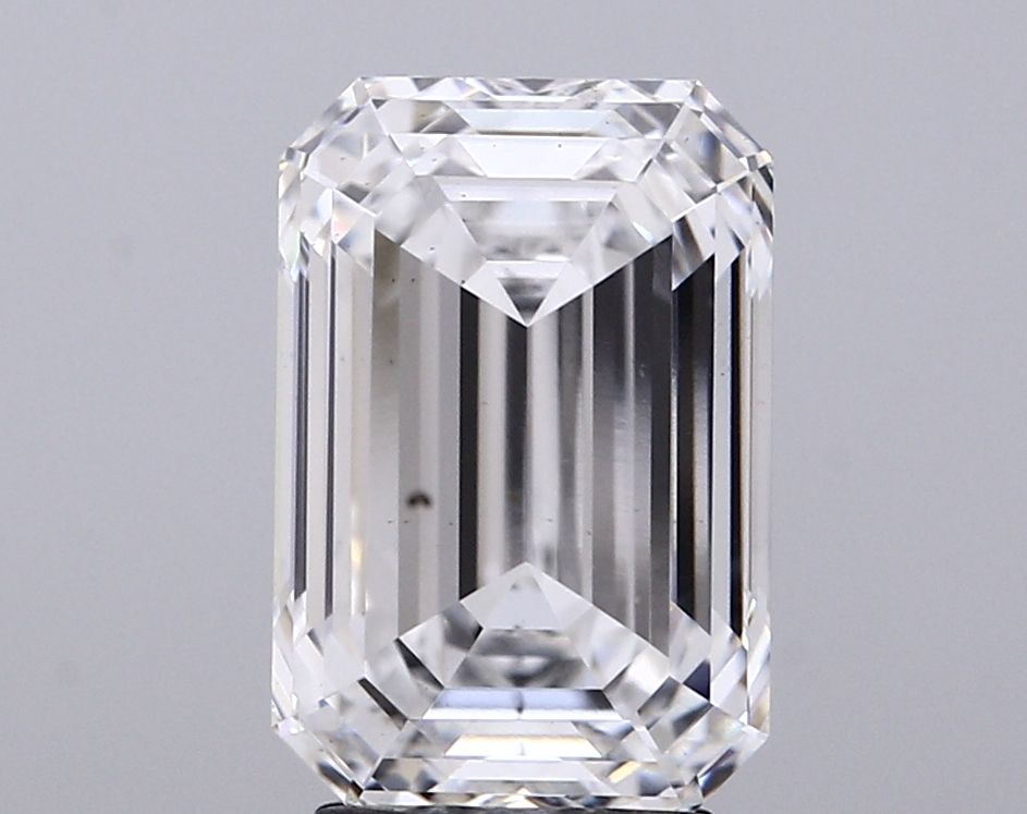 4.09 ct. emerald Lab Grown Diamond front image