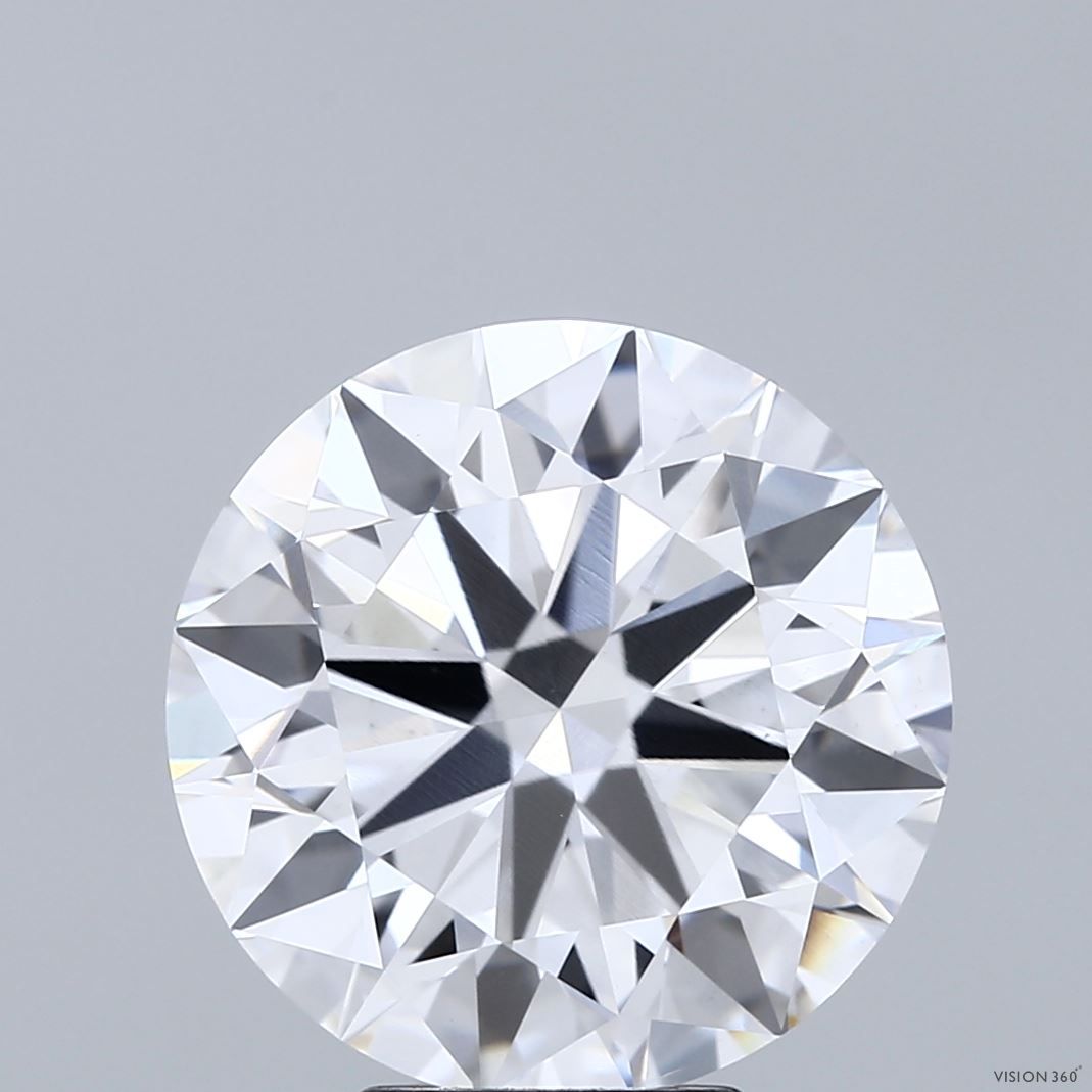 6.71 ct. round Lab Grown Diamond front image