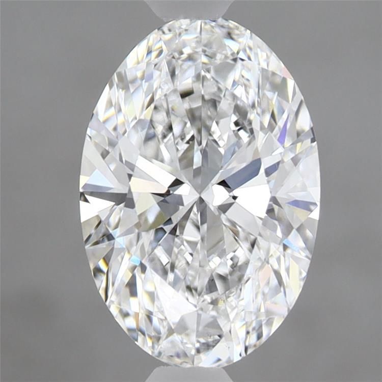 1.74 ct. oval Lab Grown Diamond front image
