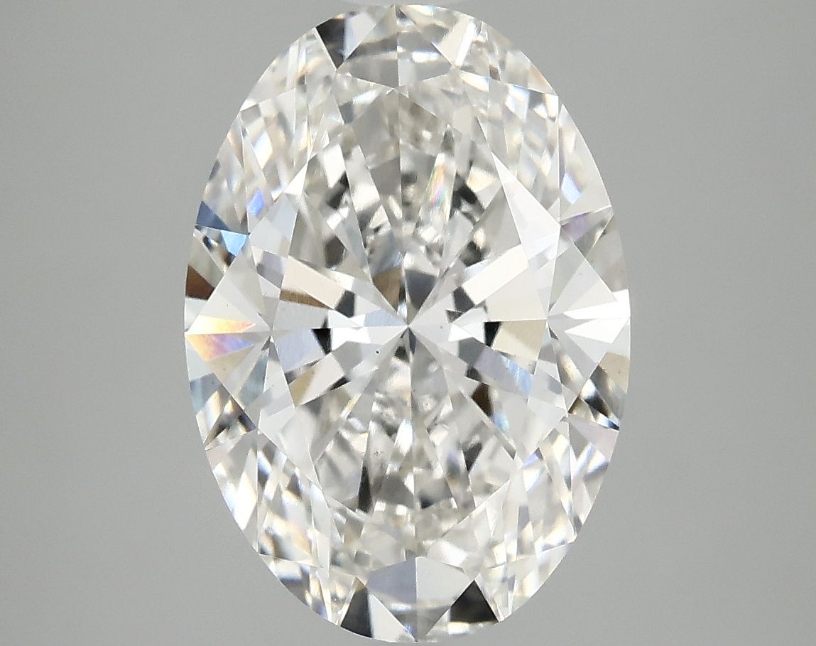 4.02 ct. oval Lab Grown Diamond front image