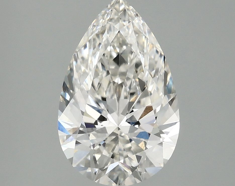 2.10 ct. pear Lab Grown Diamond front image