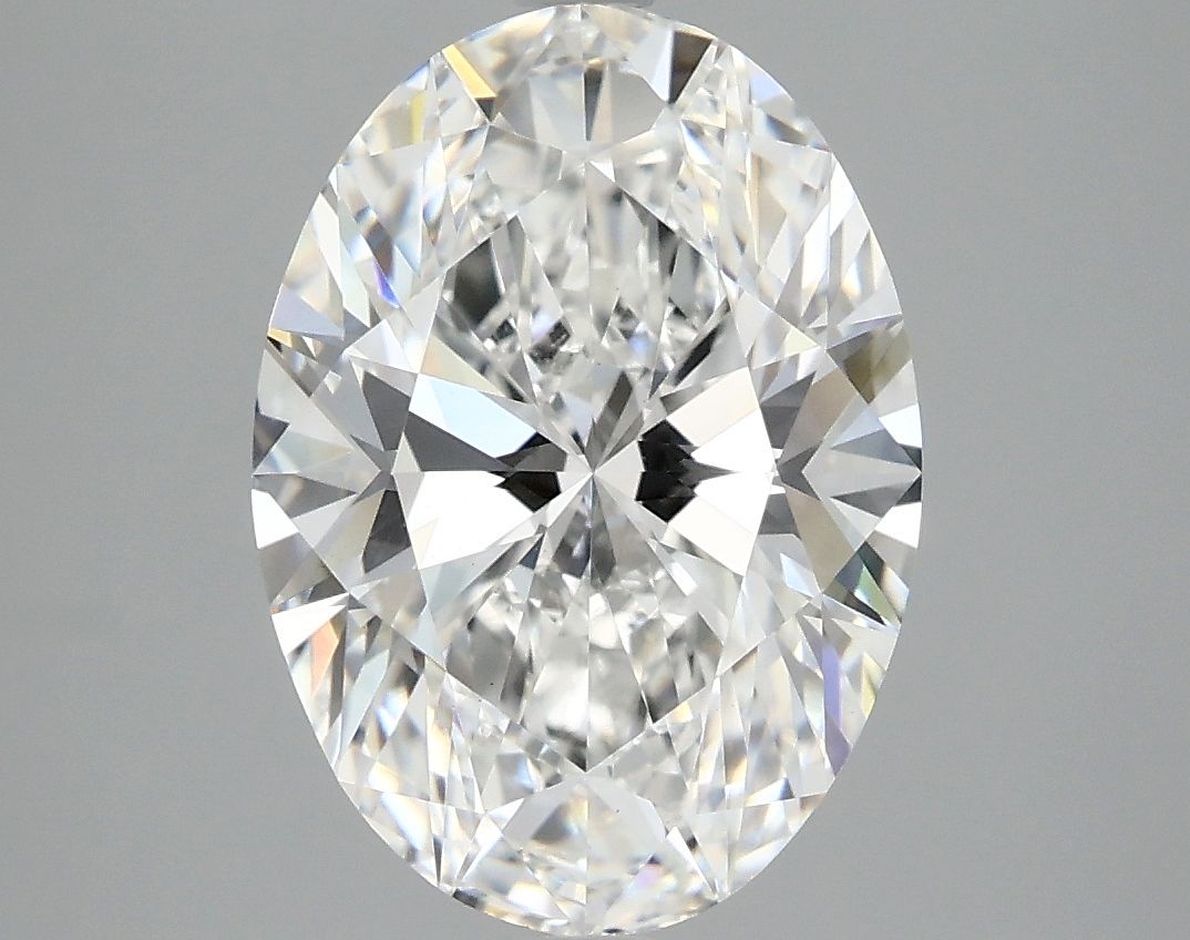 3.90 ct. oval Lab Grown Diamond front image