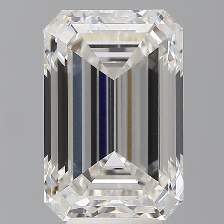 6.42 ct. emerald Lab Grown Diamond front image
