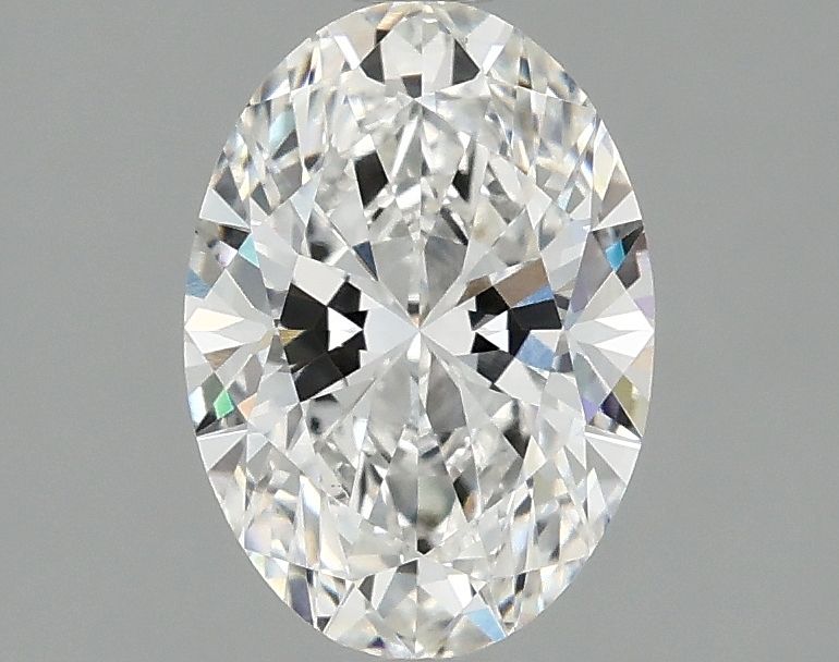 1.38 ct. oval Lab Grown Diamond front image