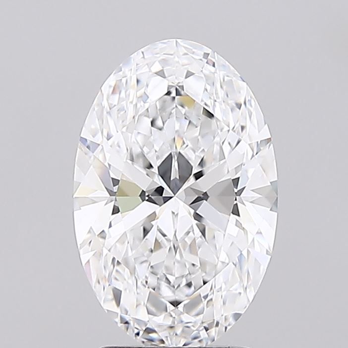 2.45 ct. oval Lab Grown Diamond front image