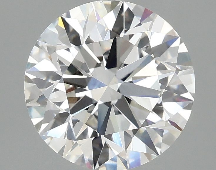 2.54 ct. round Lab Grown Diamond front image