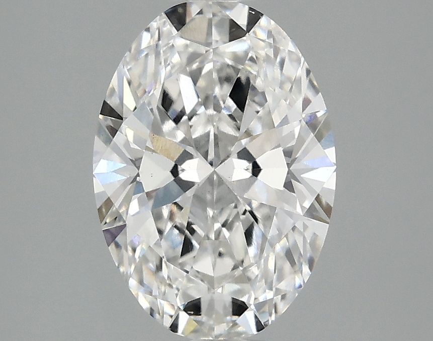 2.03 ct. oval Lab Grown Diamond front image