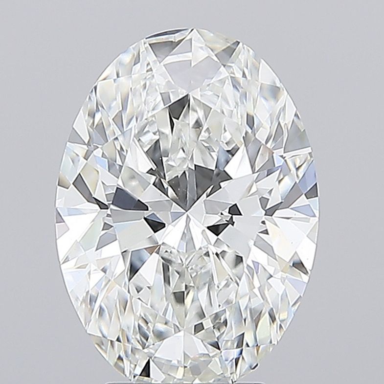 5.01 ct. oval Lab Grown Diamond front image