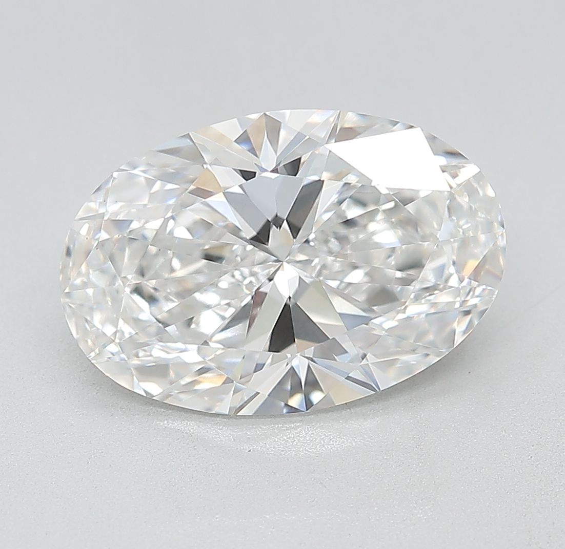 3.60 ct. oval Lab Grown Diamond front image