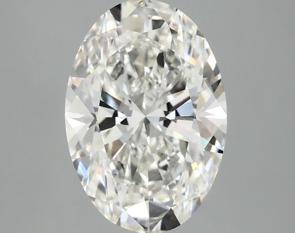 3.04 ct. oval Lab Grown Diamond front image