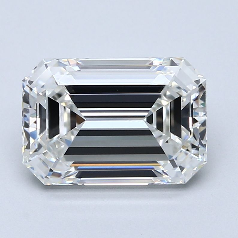 3.59 Carat Emerald Diamond G VVS1