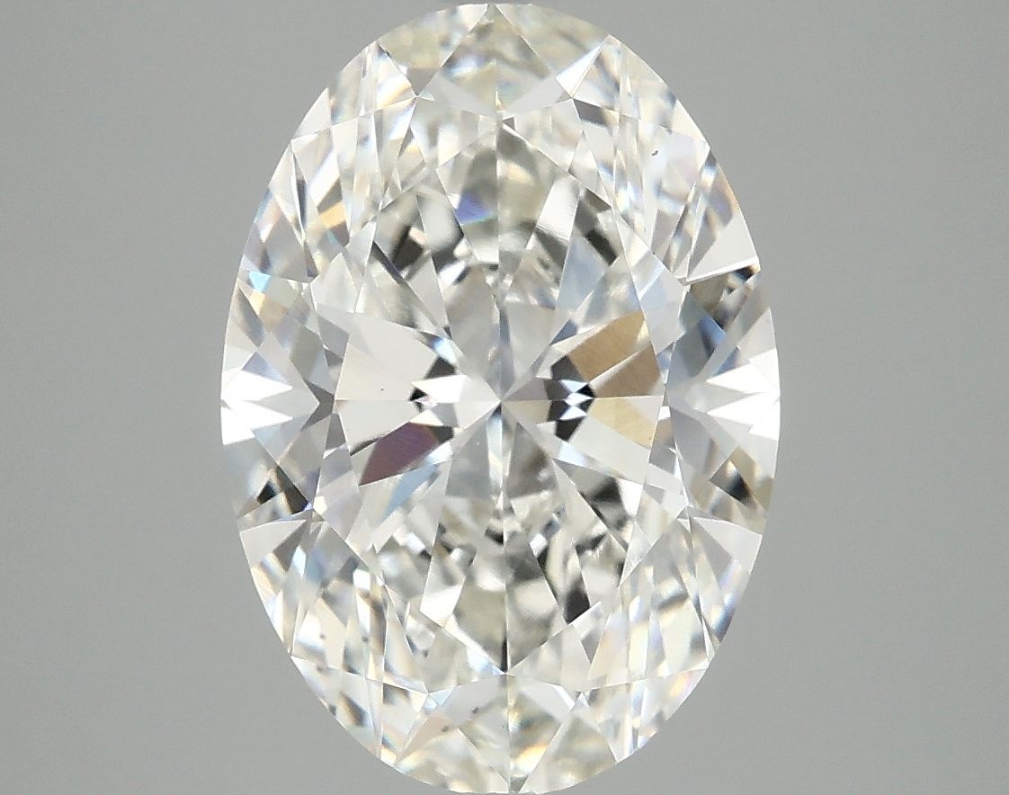 4.07 ct. oval Lab Grown Diamond front image