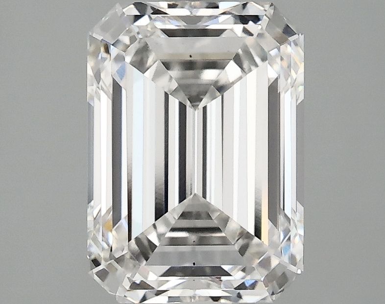2.58 ct. emerald Lab Grown Diamond front image