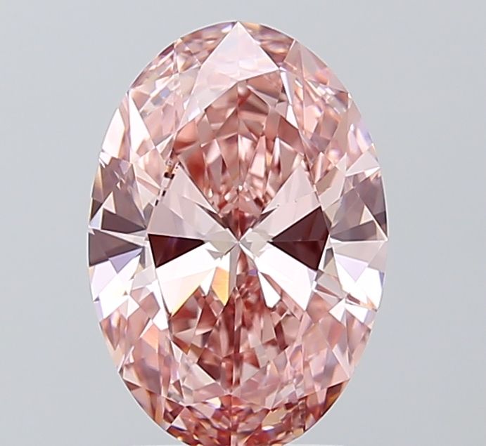 2.01 ct. oval Lab Grown Diamond front image