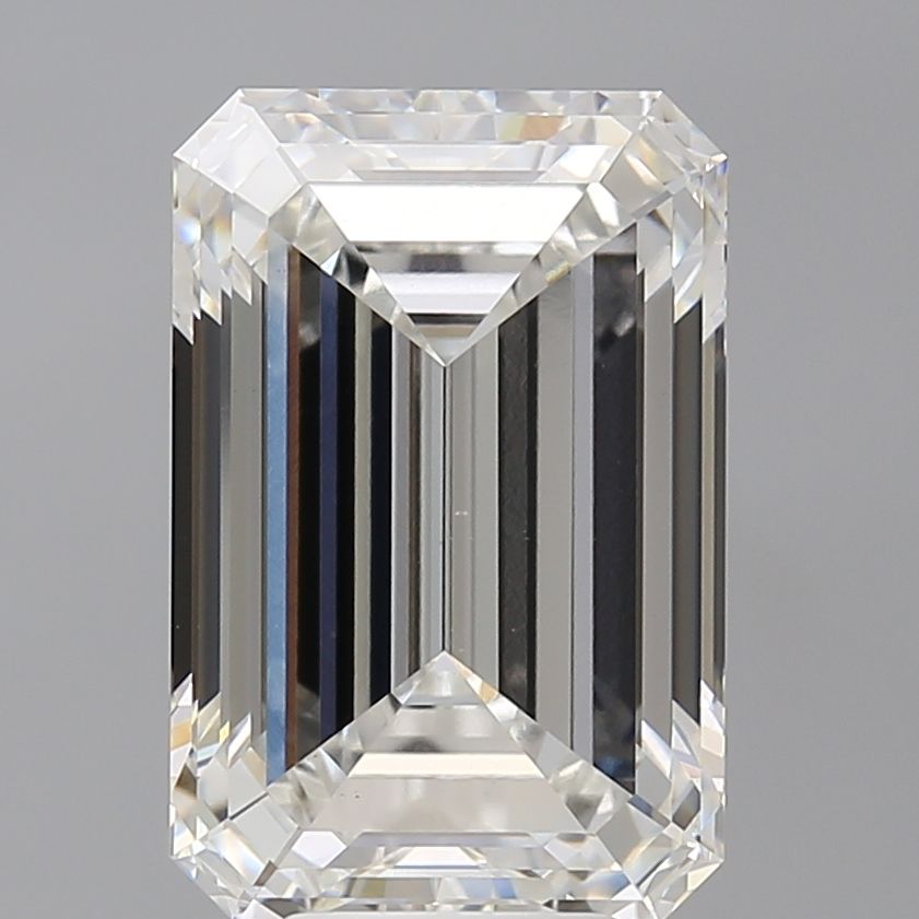 7.03 ct. emerald Lab Grown Diamond front image