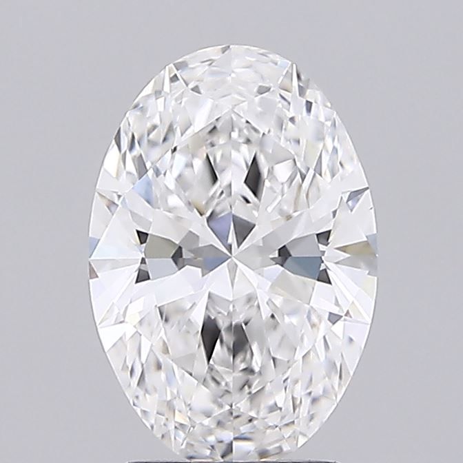 2.10 ct. oval Lab Grown Diamond front image