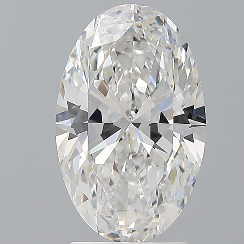 2.57 ct. oval Lab Grown Diamond front image