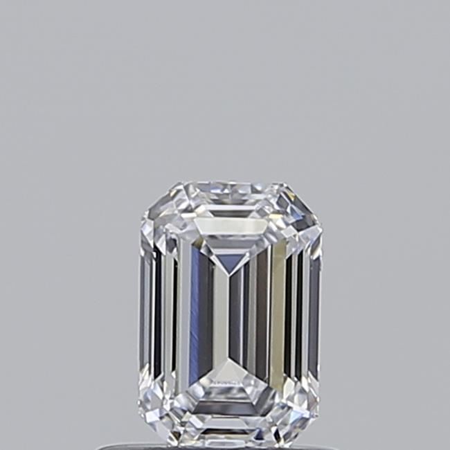 0.65 ct. emerald Lab Grown Diamond front image