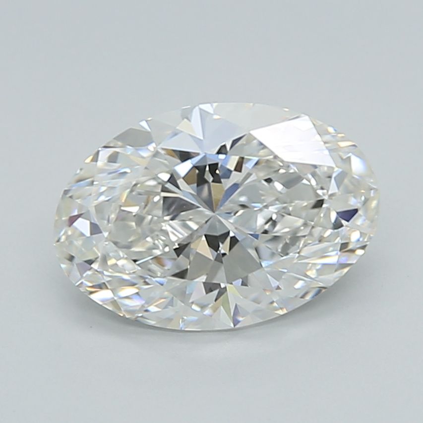 2.02 ct. oval Lab Grown Diamond front image