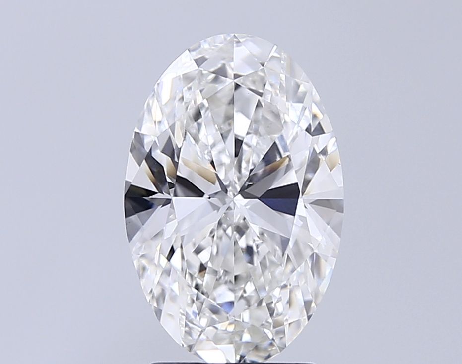 3 carat f VS1 EX Cut IGI oval diamond