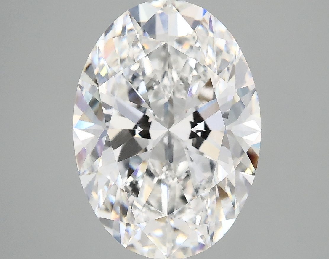 3.94 ct. oval Lab Grown Diamond front image