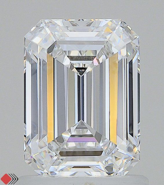 1.51 ct. emerald Lab Grown Diamond front image