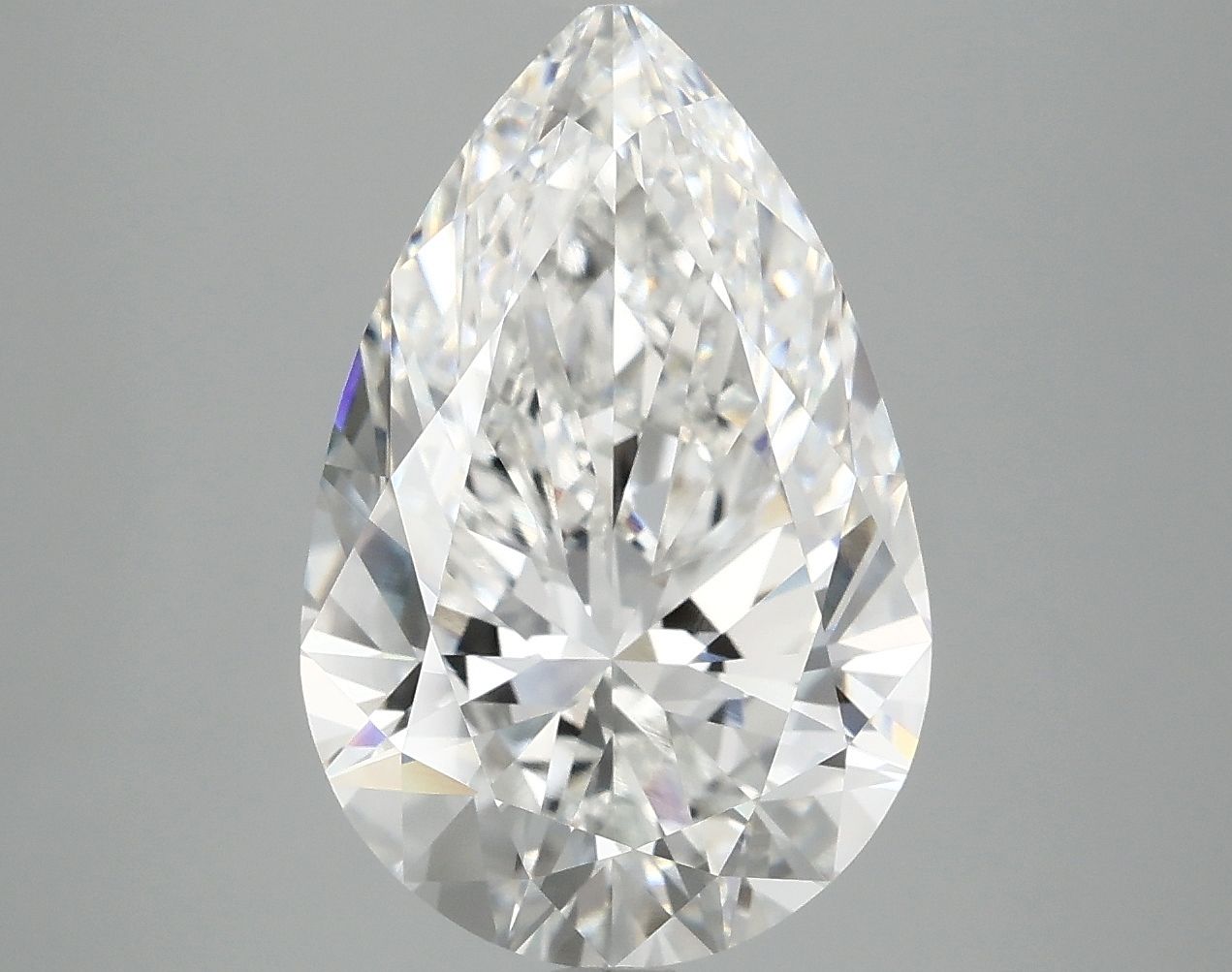 5.07 ct. pear Lab Grown Diamond front image
