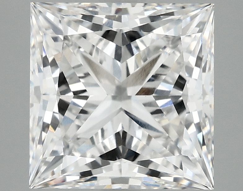 4.02 ct. princess Lab Grown Diamond front image