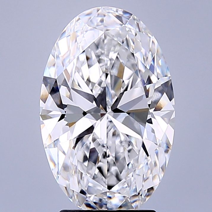 3.30 ct. oval Lab Grown Diamond front image
