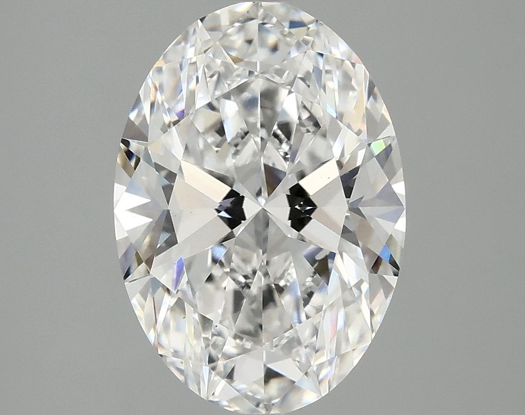 2.88 ct. oval Lab Grown Diamond front image