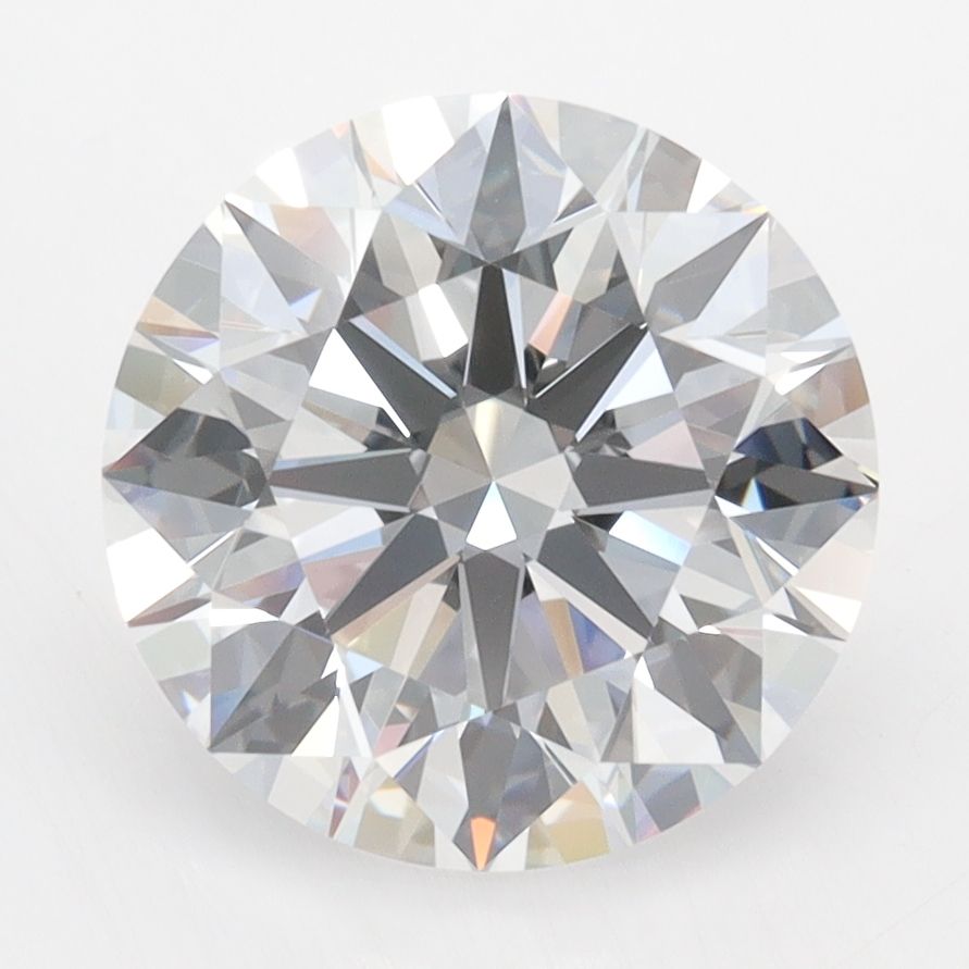 Diament LG okrągły, 3.61 ct, D, IF, szlif EX