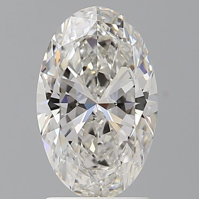 2.10 ct. oval Lab Grown Diamond front image