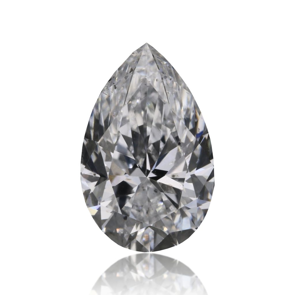 Diamant Poire 0.42 ct - Couleur D - Pureté SI2