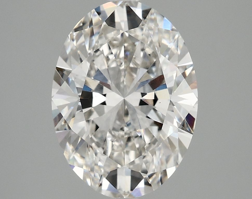 3.03 ct. oval Lab Grown Diamond front image