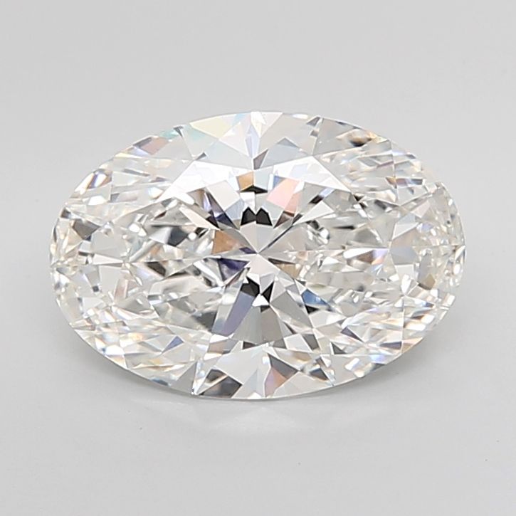 5.57 ct. oval Lab Grown Diamond front image