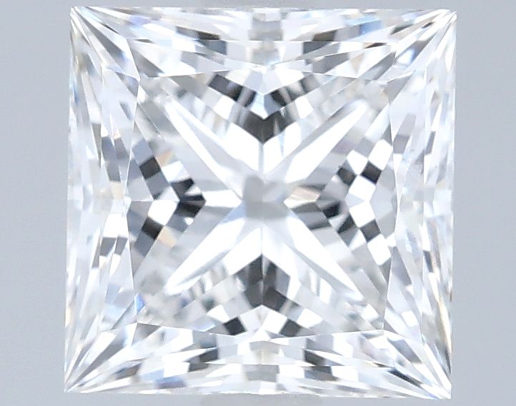 2.09 ct. princess Lab Grown Diamond front image