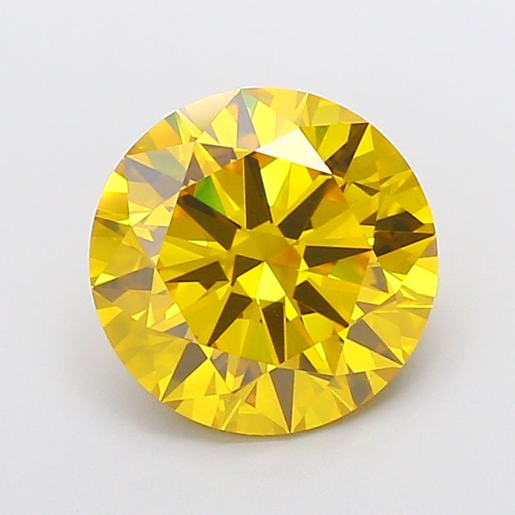 5.02 ct. round Lab Grown Diamond front image