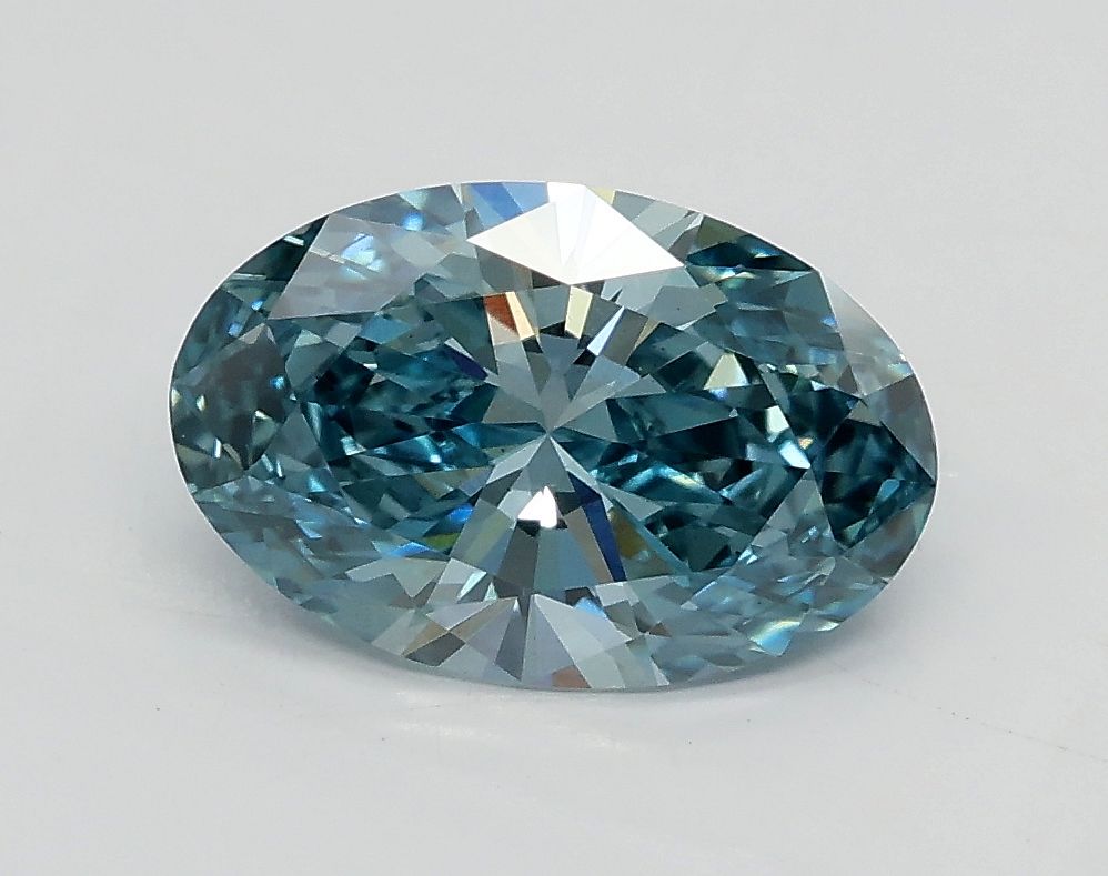1.32 ct. oval Lab Grown Diamond front image