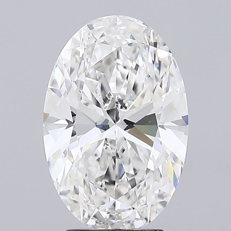 4.06 ct. oval Lab Grown Diamond front image