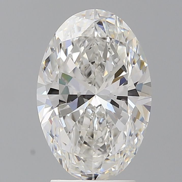 3.01 ct. oval Lab Grown Diamond front image