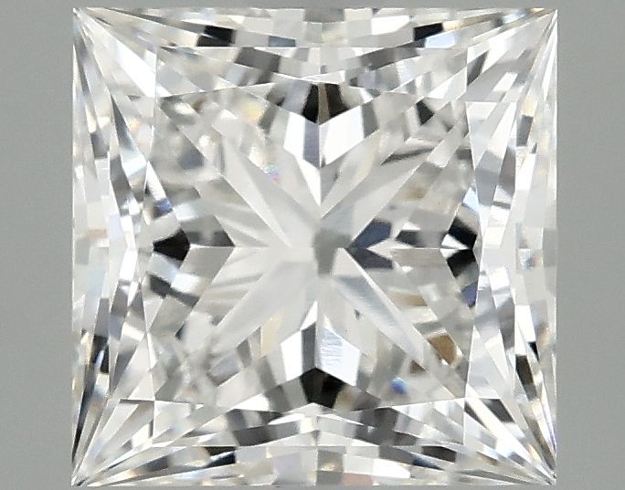 2.10 ct. princess Lab Grown Diamond front image